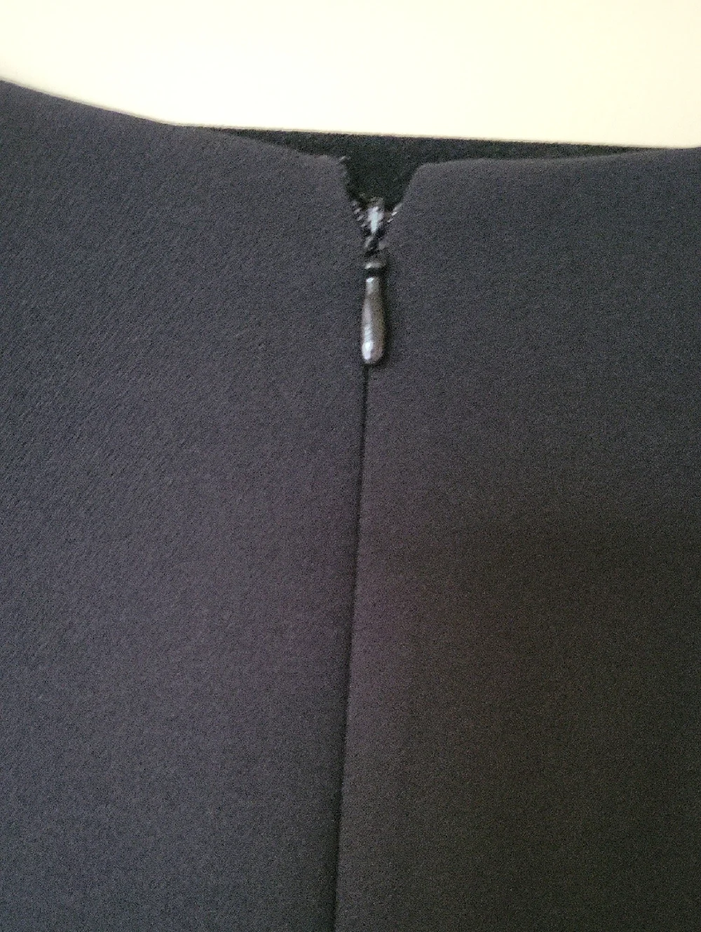 Classic Black V-Neck Midi Dress - Picture 7 of 8
